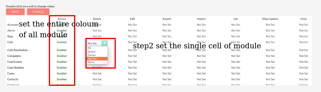 Roles and Security Groups SuiteCRM Documentation