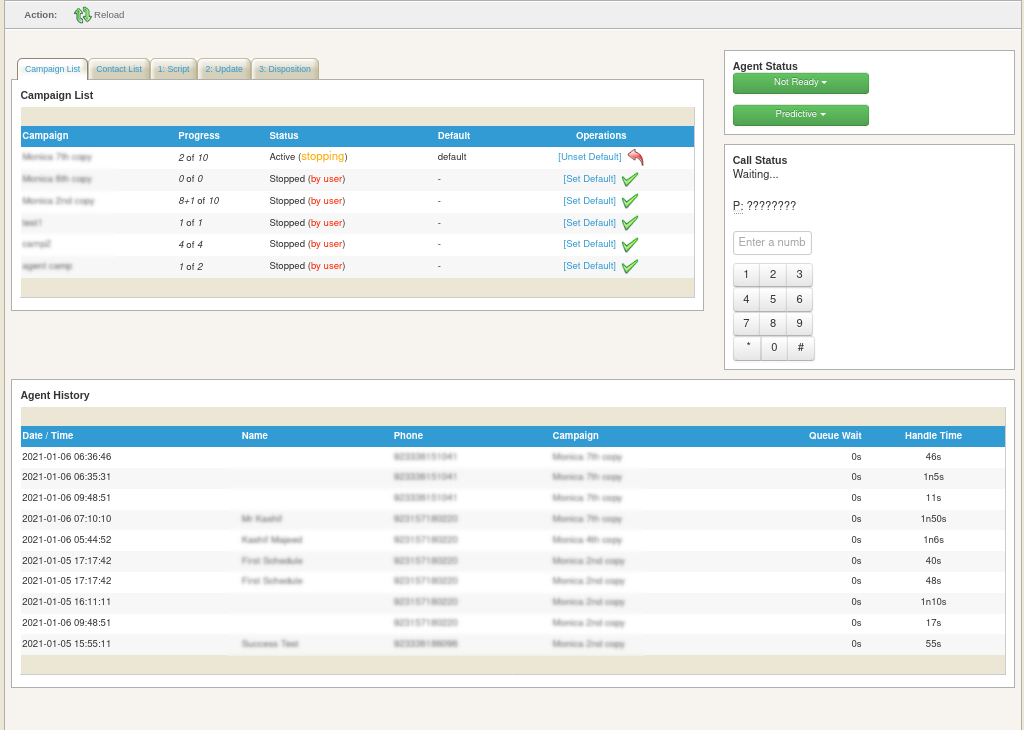 new WebPhone (WebRTC) in ICTBroadcast